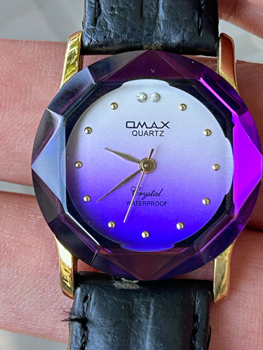 Omax crystal damen armbanduhr - omax,
