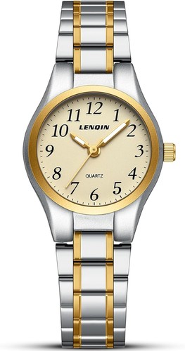 Lenqin damenuhr edelstahl - damenuhr,
