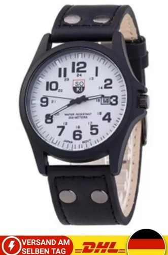 Herren damen uhr analog - &,