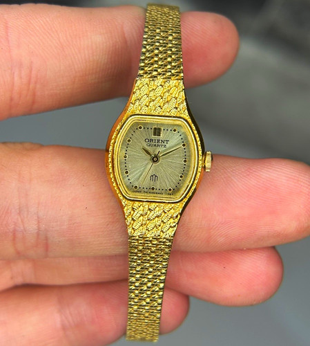 Vintage orient quartz damen - vintage,