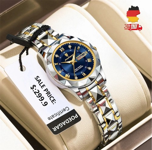 Luxus damen uhr leuchtende - damen,