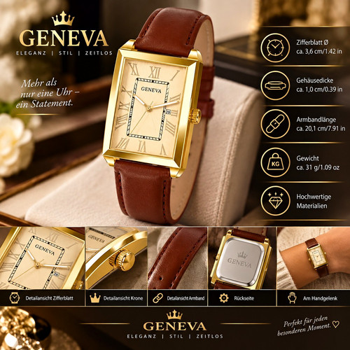 Geneva damen armbanduhr - geneva,