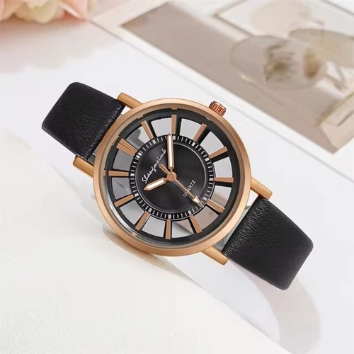 Damenuhren schwarz armbanduhr - schwarz,