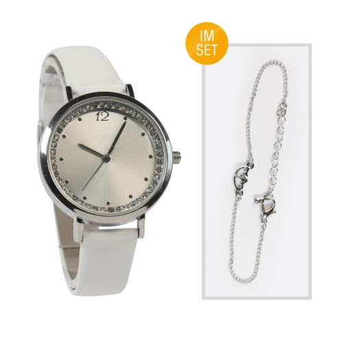 Damen armbanduhr weiß - armbanduhr,